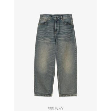 Carhartt 26 FW Į��Ʈ Brandon faded effect whiskered jeans I035893 TP45926 FW Į��Ʈ Brandon faded effect whiskered jeans I035