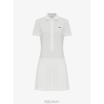 26 FW 라코스테 플리츠 스커트 미니 폴로 드레스 EF18220 TP459224946