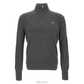 26 FW 라코스테 하프 지퍼 자수 스웨터 AH3052 TP459395988