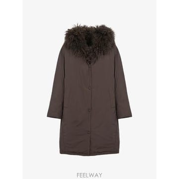26 FW 이브살로몬 브라운 후드 코트 27WFM05198J05W TP458466365