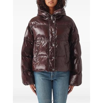 26 FW PINKO 퀼팅 후드 재킷 105656A3F1 TP459223696