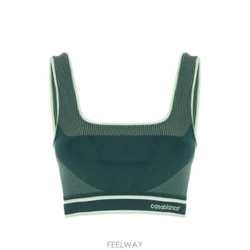 26 FW 카사블랑카 심리스 스트라이프 트리밍 탑 WPF26ACT05101 TP457864939