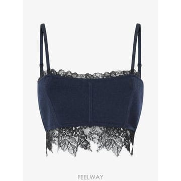 26 FW PINKO 레이스 트리밍 니트 탑 107771A3O1 TP459164687