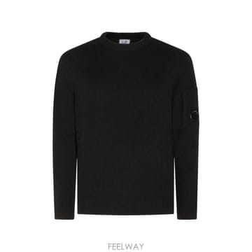 26 FW CP컴퍼니 풀 골지 코튼 렌즈 크루 넥 스웨터 21CMKN101A006608A985 TP45603