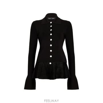 Proenza Schouler 26 FW ���ο��ڽ��� Martina jacket in compact stretch viscose R264726 FW ���ο��ڽ��� Martina jacket in compact stretch v