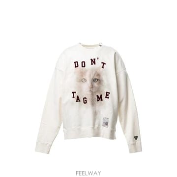 26 FW 메종미하라야스히로 cat printed sweatshirt J17PO782 TP458107495