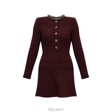 Self Portrait 26 FW ������Ʈ����Ʈ ��� ��Ŭ�� �̴� �巹�� SC26152S TP45916252026 FW ������Ʈ����Ʈ ��� ��Ŭ�� �̴� �巹�� SC26152S 