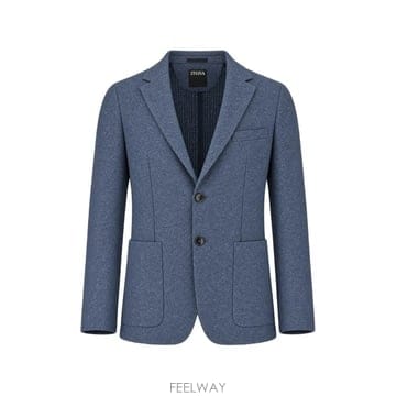 Zegna 26 FW ���� single breasted blazer 1DNMG045001 TP45922038726 FW ���� single breasted blazer 1DNMG045001 TP459220