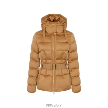 26 FW Elisabetta Franchi 보일 패브릭 다운 재킷 PI92D66E2 TP456870648