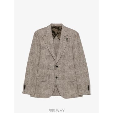 Lardini 26 FW �󸣵�� Prince of Wales check blazer CN689AEACIF67545 TP426 FW �󸣵�� Prince of Wales check blazer CN689AEACI