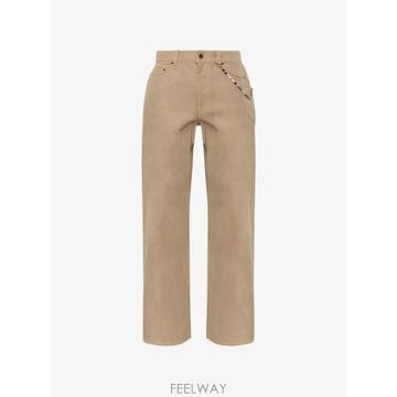 CASABLANCA 26 FW ī�����ī beaded chain straight leg jeans WAW26DN038010 TP26 FW ī�����ī beaded chain straight leg jeans WAW26