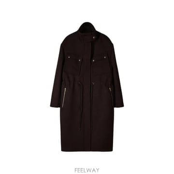 | Other Brand | 26 FW Patrizia Pepe Fly panelled coat 2O0094A665 TP45932049726 FW Patrizia Pepe Fly panelled coat 2O0094A665 TP459