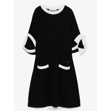 Moschino 26 FW ��Ű�� ��Ʈ��Ʈ Ʈ���� �̴� �巹�� 04970500 TP45939077426 FW ��Ű�� ��Ʈ��Ʈ Ʈ���� �̴� �巹�� 04970500 
