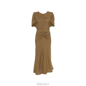 Victoria Beckham 26 FW ���丮�ƺ��� ���� �ָ� �̵� �巹�� 1426WDR005227AC TP45809847326 FW ���丮�ƺ��� ���� �ָ� �̵� �巹�� 1426WDR005227
