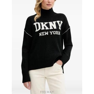 26 FW 디케이앤와이 roll neck sweater DJ6R0183 TP457450183