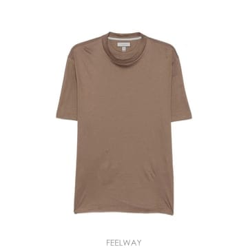 26 FW Canali 크루 넥 반소매 스웨터 MJ02451T0965 TP459158341