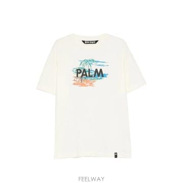26 FW 팜앤젤스 그래픽 프린트 티셔츠 PAMAA001JR0040384 TP458960810