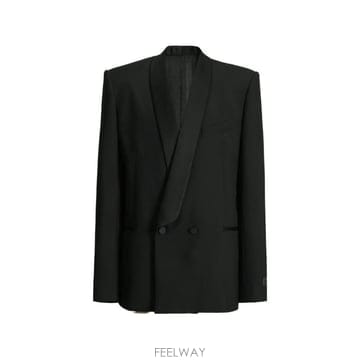 Balmain 26 FW �߸� �� �� ��ƾ 2 ��ư ��Ŷ HH1SJ075MI27 TP45509352226 FW �߸� �� �� ��ƾ 2 ��ư ��Ŷ HH1SJ075MI27 TP45509