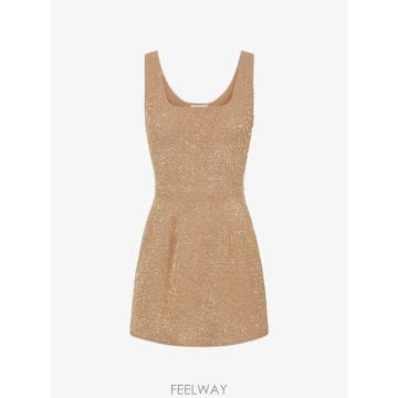 26 FW Elisabetta Franchi 시퀸 니트 미니 드레스 AM11A66E2 TP456635698