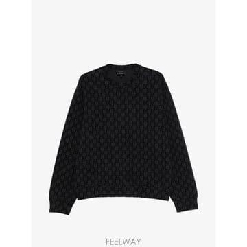 26 FW 아르마니 모노그램 패턴 긴소매 스웨터 EM006874AF10013 TP458842267