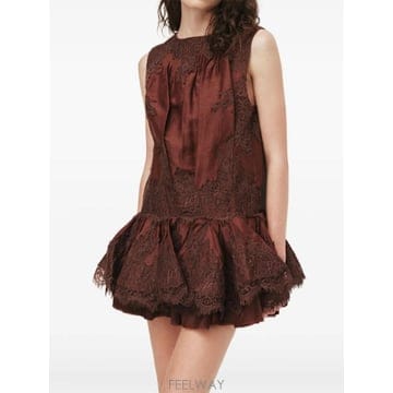 | Other Brand | 26 FW Aje ũ���ô� ���̽� Ʈ���� ���� �̴� �巹�� 26SU5751 TP45891476726 FW Aje ũ���ô� ���̽� Ʈ���� ���� �̴� �巹�� 26SU