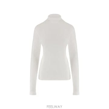 26 FW 빈스 jersey texture high neck long sleeve top V137584797