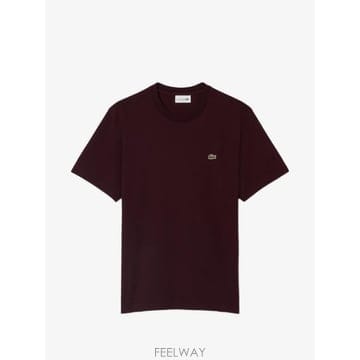 26 FW 라코스테 로고 패치 크루넥 티셔츠 TH7318 TP458261430