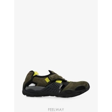 Balenciaga 26 FW �߷��þư� Hike sandals sneakers in taupe black neon yellow26 FW �߷��þư� Hike sandals sneakers in taupe black 