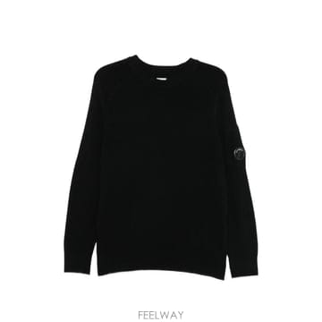 26 FW CP컴퍼니 렌즈 디테일 크루넥 스웨터 21CMKN085A110149A999 TP459281933