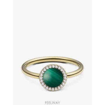 26 FW 다니엘 웰링턴 round malachite ring DW00401316 TP458740501