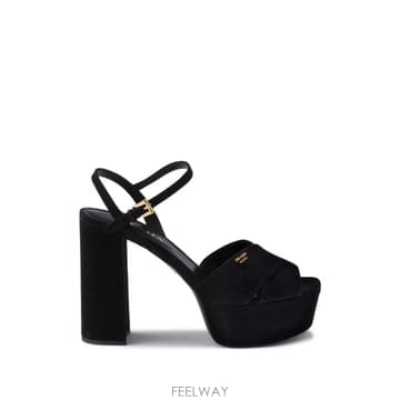 PRADA 26 FW ����� suede platform sandals 1XP75BF115008 TP45616062026 FW ����� suede platform sandals 1XP75BF115008 TP45