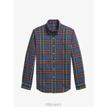 26 FW 폴로 랄프로렌 커스텀 핏 플레이드 플란넬 셔츠 710B30152002 TP458564894