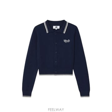 | Other Brand | 26 FW CHOCOOLATE logo embroidered tipped cardigan B1XCDW021626 FW CHOCOOLATE logo embroidered tipped cardigan B1XC
