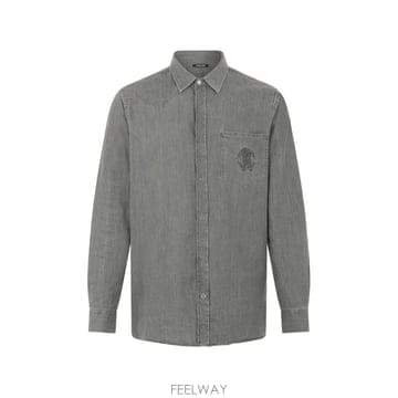26 FW 로베르토 카발리 로고 자수 셔츠 SOT70HCH006 TP459279482