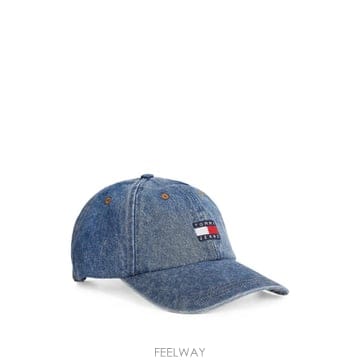 26 FW Tommy Jeans 데님 워싱 로고 패치 캡 모자 AW0AW18836 TP459031422