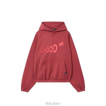 26 FW 팜앤젤스 선셋 BLVD 로고 프린트 후드티 PAMBB04W26FL022725 TP458008470