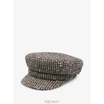 26 FW Borsalino 브레스트 트위드 베이커 보이 모자 B45079B0089 TP459031390