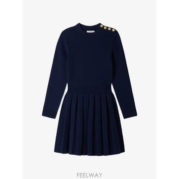 Sandro 26 FW ���� ��ư ������ �ø��� ��Ʈ �巹�� SFPRO05009 TP45835544826 FW ���� ��ư ������ �ø��� ��Ʈ �巹�� SFPRO05009