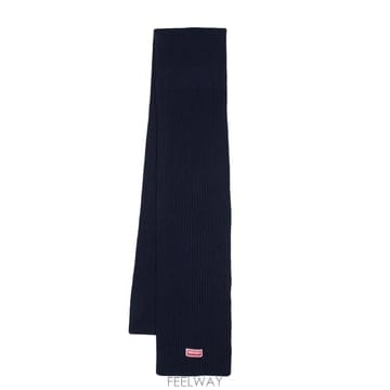 26 FW 겐조 로고 패치 골지 니트 스카프  FD68EU180KWA TP457097112