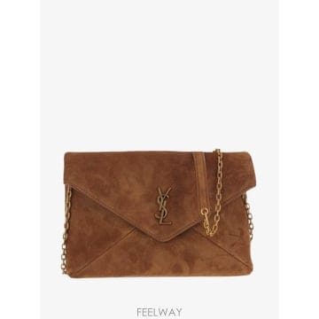 Saint Laurent 26 FW ���ζ� Cassandre suede chain pouch 8555691U80W TP4591531226 FW ���ζ� Cassandre suede chain pouch 8555691U80W T