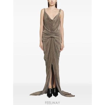 Rick Owens 26 FW �������� ��Ʈ���� �巹���� �ƽ� �巹�� RO02F5598V TP45835403526 FW �������� ��Ʈ���� �巹���� �ƽ� �巹�� RO02F5598
