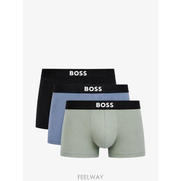 Boss 26 FW ���� logo waistband boxer briefs  set of three  5054426326 FW ���� logo waistband boxer briefs  set of three  