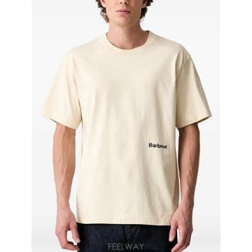 Barbour 26 FW �ٹ� logo print graphic back T shirt MTS1635BE71 TP4585626 FW �ٹ� logo print graphic back T shirt MTS1635BE71