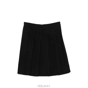 26 FW 토템 비즈 플리츠 미니 스커트 262WRB0402FB0490001 TP459026273