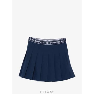 26 FW 카사블랑카 로고 웨이스트밴드 미니 스커트 WSP26SK18801 TP459026133