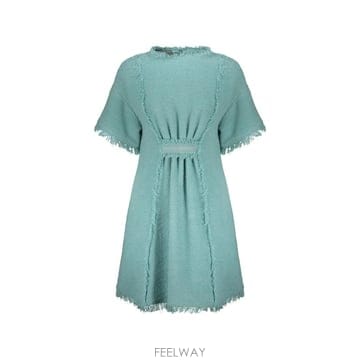 Alberta Ferretti 26 FW �˺���Ÿ�䷹Ƽ ������ Ʈ���� ��Ŭ�� �巹�� A04156635 TP45919880726 FW �˺���Ÿ�䷹Ƽ ������ Ʈ���� ��Ŭ�� �巹�� A0415