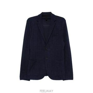 | Other Brand | 26 FW Harris Wharf London herringbone knit blazer CL8P22MRA26 FW Harris Wharf London herringbone knit blazer CL8P