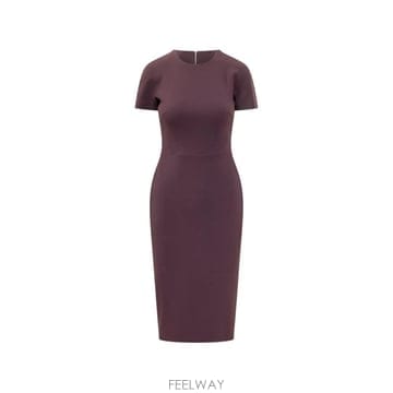 Victoria Beckham 26 FW ���丮�ƺ��� Ŭ�ε� ���� �̵� �巹�� 1125WDR005232A TP45544569226 FW ���丮�ƺ��� Ŭ�ε� ���� �̵� �巹�� 1125WDR0052