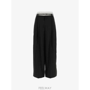 26 FW 알렉산더왕 mid rise layered boxer tailored pants 1WC4264058