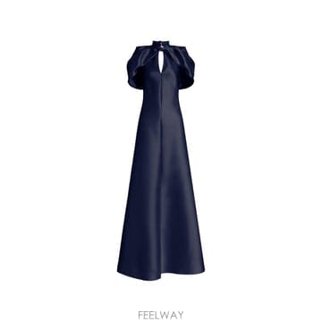 Alberta Ferretti 26 FW �˺���Ÿ�䷹Ƽ ���� �Ҹ� ŰȦ �巹�� AEF262U04496628 TP45544494526 FW �˺���Ÿ�䷹Ƽ ���� �Ҹ� ŰȦ �巹�� AEF262U0449